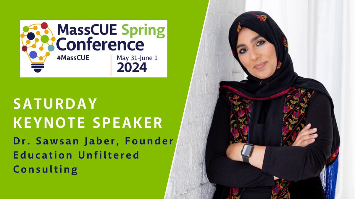 MassCUE (@masscue) on Twitter photo Don't miss our June 1 Keynote Speaker @SJEducate at the #MassCUE Spring Conference! Registration is open now: bit.ly/3VLBzdn Don't miss our June 1 Keynote Speaker @SJEducate at the #MassCUE Spring Conference! Registration is open now: bit.ly/3VLBzdn
