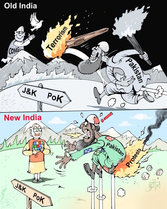 Pak J&k Compare to India J&K 😂 😂 India will always be ahead💪💪 #AzadKashmir @MeghUpdates @mananbhattnavy @InsightGL @srdmk01 @manishmedia @OsintTV