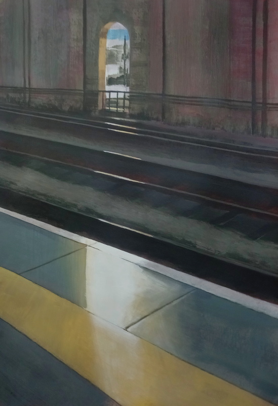 Summer Exhibition Opening and Big Summer Weekend & Market @Greengallery2 : 18 & 19 May

Outset
40x30cm acrylic on paper
greengallery.com/artists/lindse…
#Buchlyvie #Stirlingshire #Scotland

#art #painting #cityscape #urbanarteries #infrastructure #sunshineonconcrete #lightandshadow