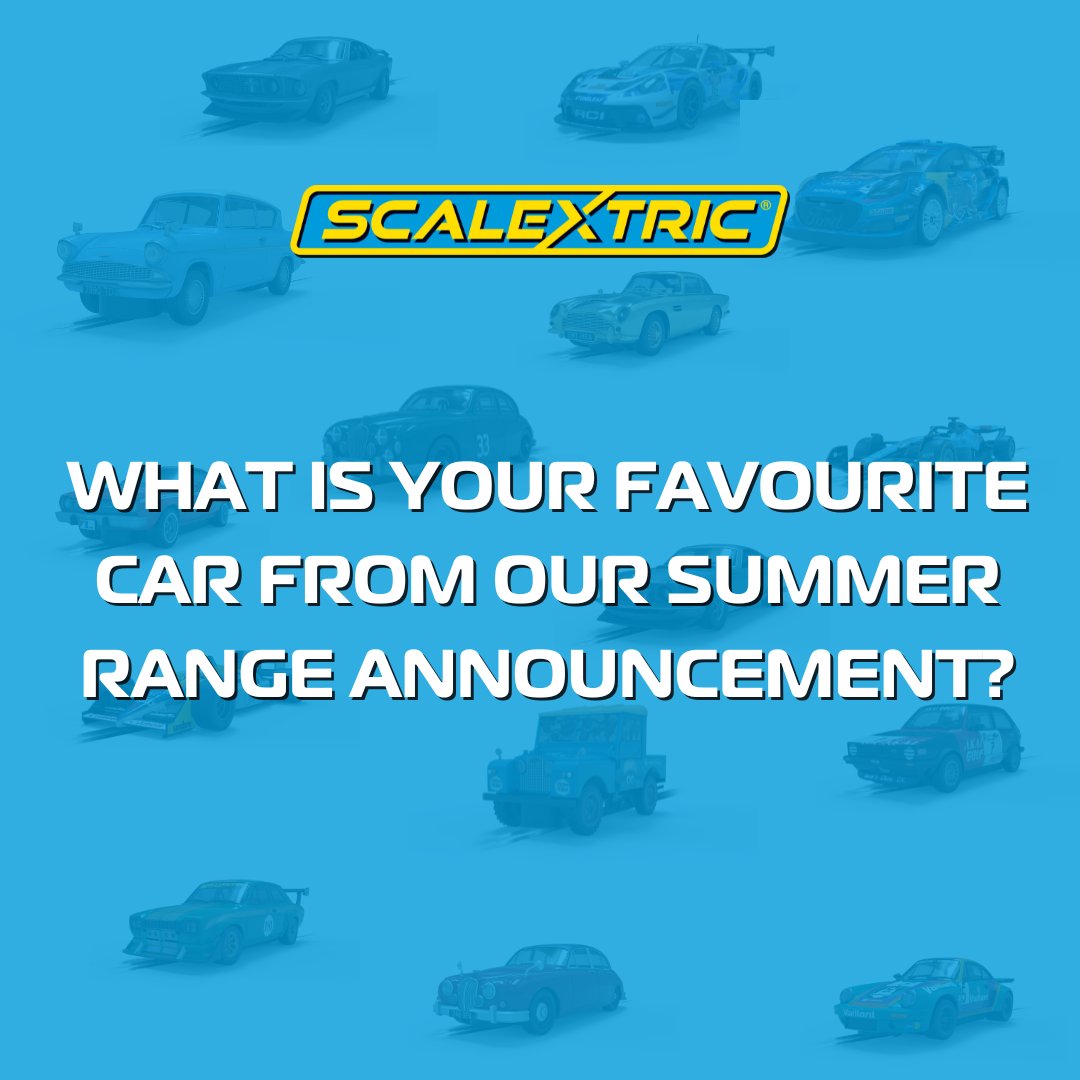 We think this is a tough one... let us know in the comments ✍ #ScalextricSummerReleases️