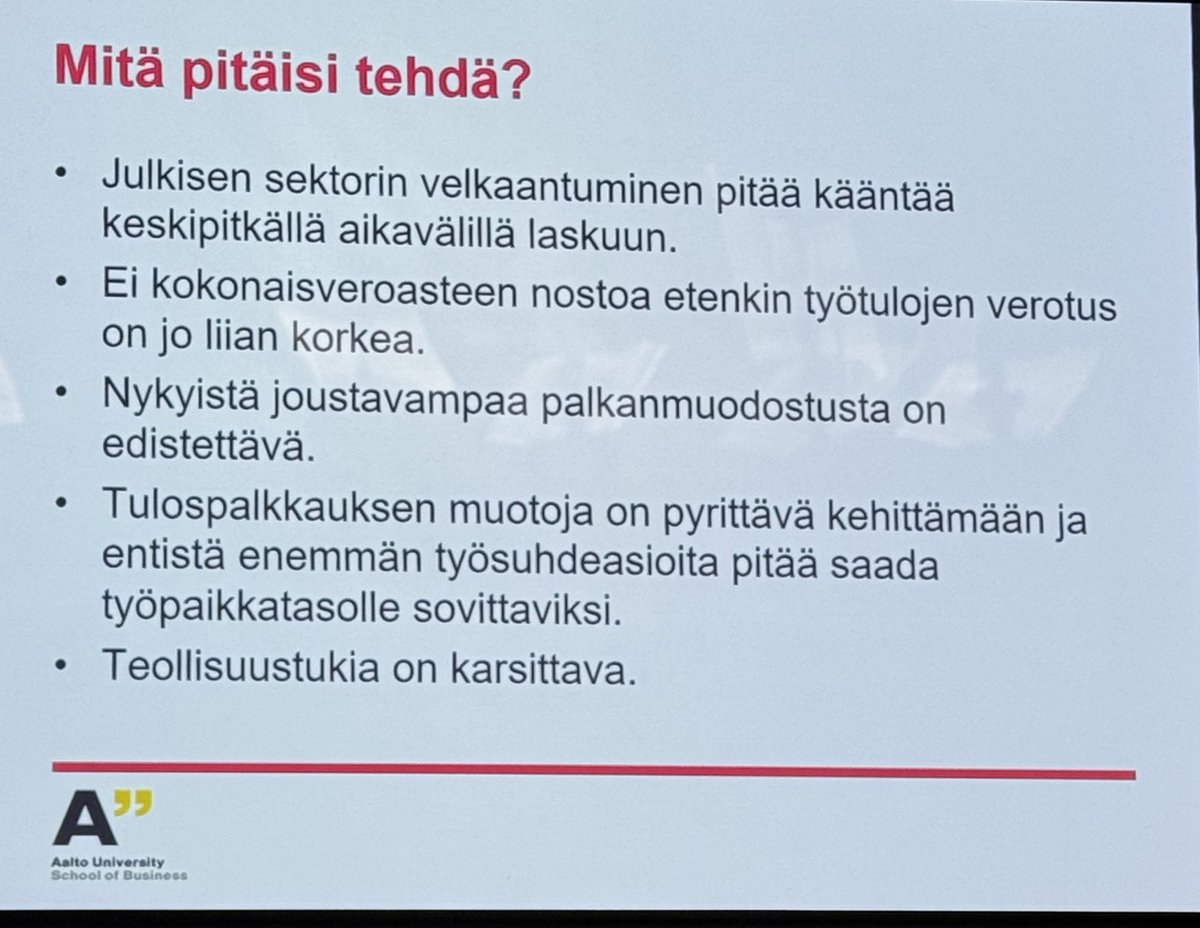 Jo vuonna 1992 tehtiin listaa siitä, miten Suomen menestyy tulevaisuudessa ja saa talouden tasapainotettua. @InvestmentTraps Kunnallisjohdon seminaarissa Tämä ei riitä! @LogomoTurku Näyttääkö tutulta? ⬇️⬇️ #kujo2024 #yrittäjät #talous #elinvoima