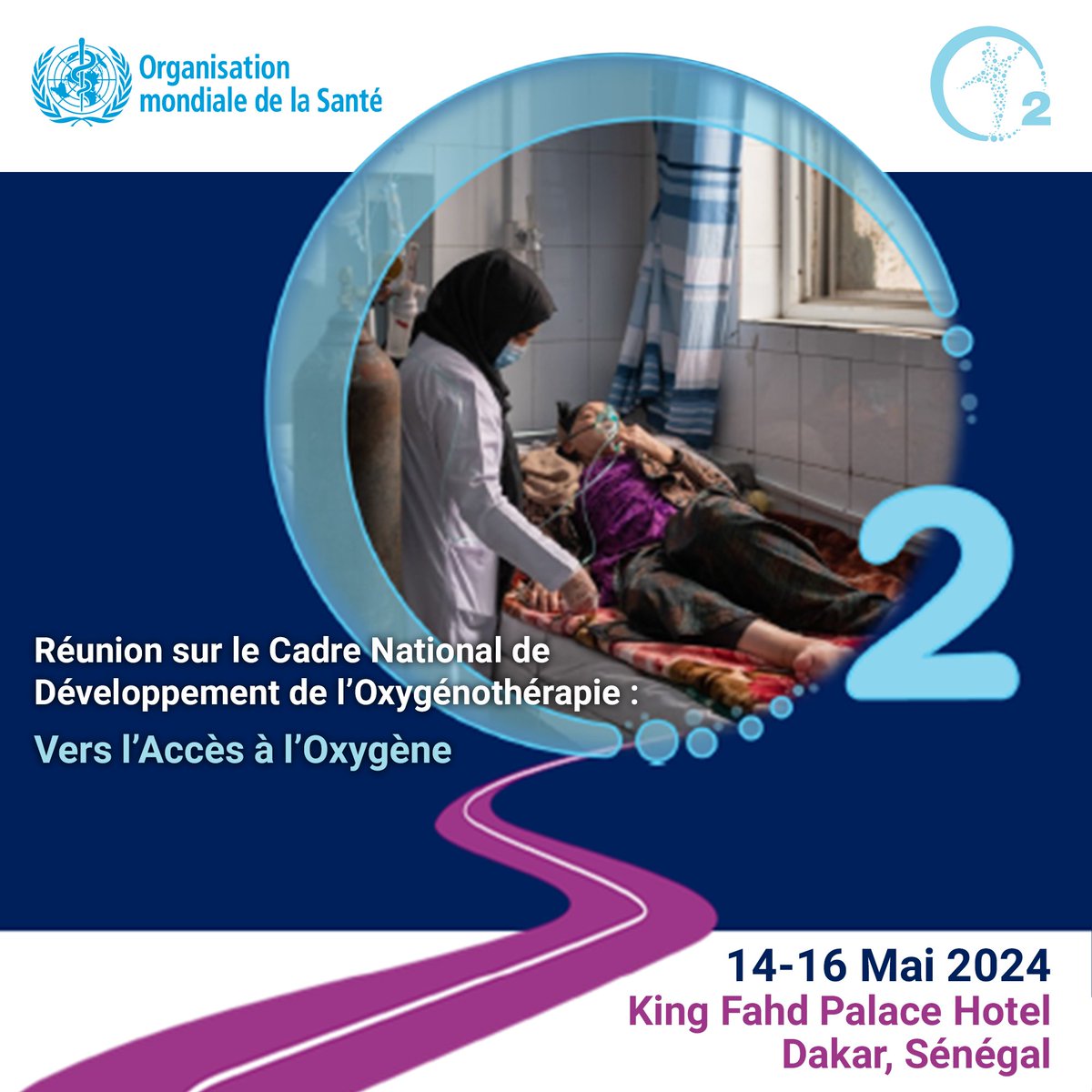 🌍 #OMS organise la réunion internationale pour l'élaboration d'un modèle de déploiement national de l'oxygénothérapie à Dakar14 -16 mai 2024. Un événement décisif pour promouvoir un accès équitable à l'oxygène médical pour les populations les plus vulnérables. 👉/bit.ly/3UmCQ8k