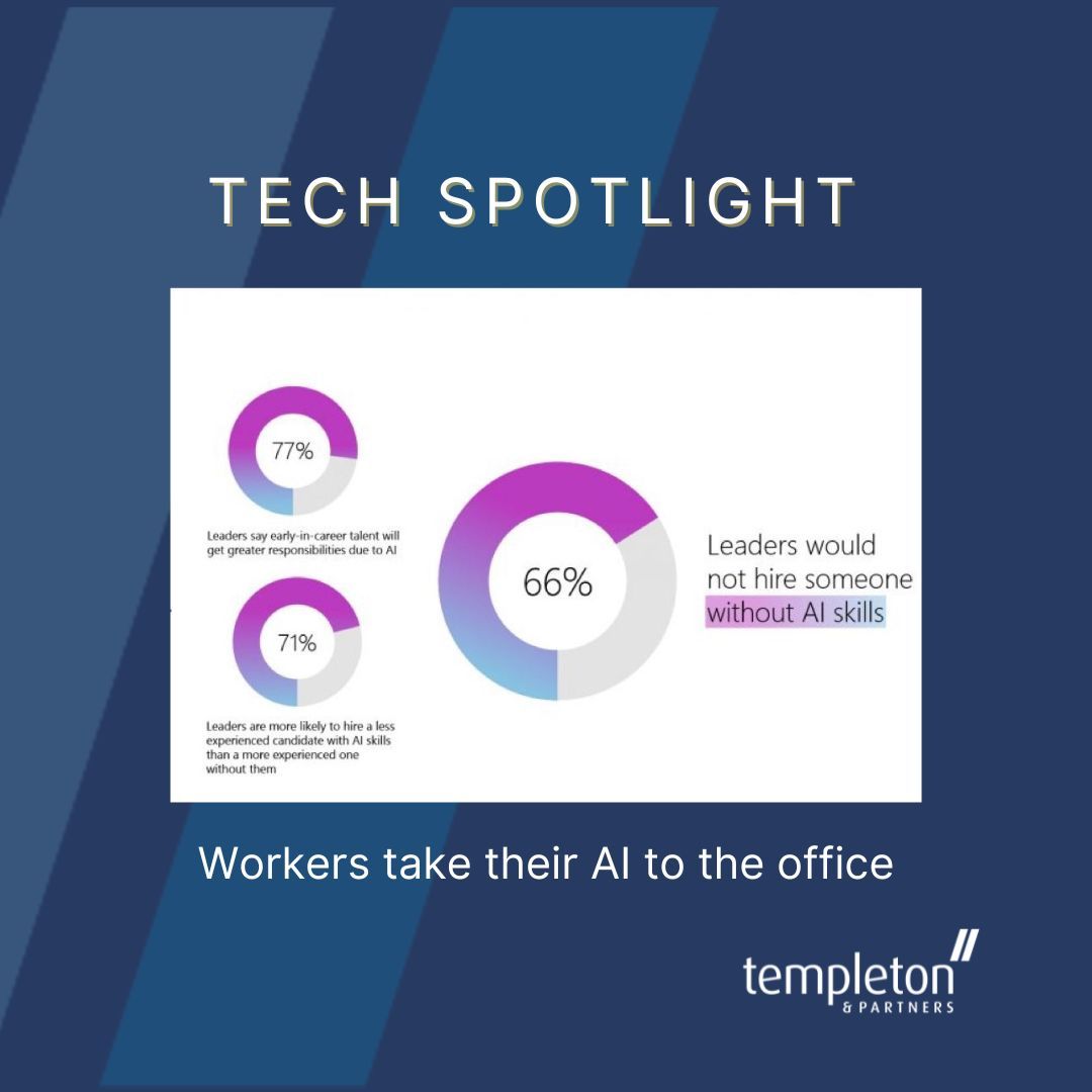 🌟 BYOAI: Shaping the Workplace 🌟 Microsoft and LinkedIn's 2024 Work Trend Index highlights a growing trend: employees bringing their own AI tools to work. With 75% using AI and 90% reporting increased efficiency, AI skills are crucial. buff.ly/3UFeiYf