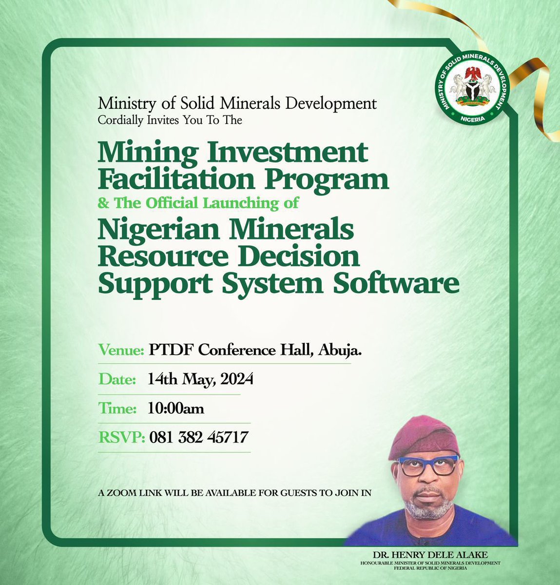 Welcome address by Engr. Salim Salaam , Project coordinator MINDIVER
#MiningInvestment
#NigeriaMiningInvestment