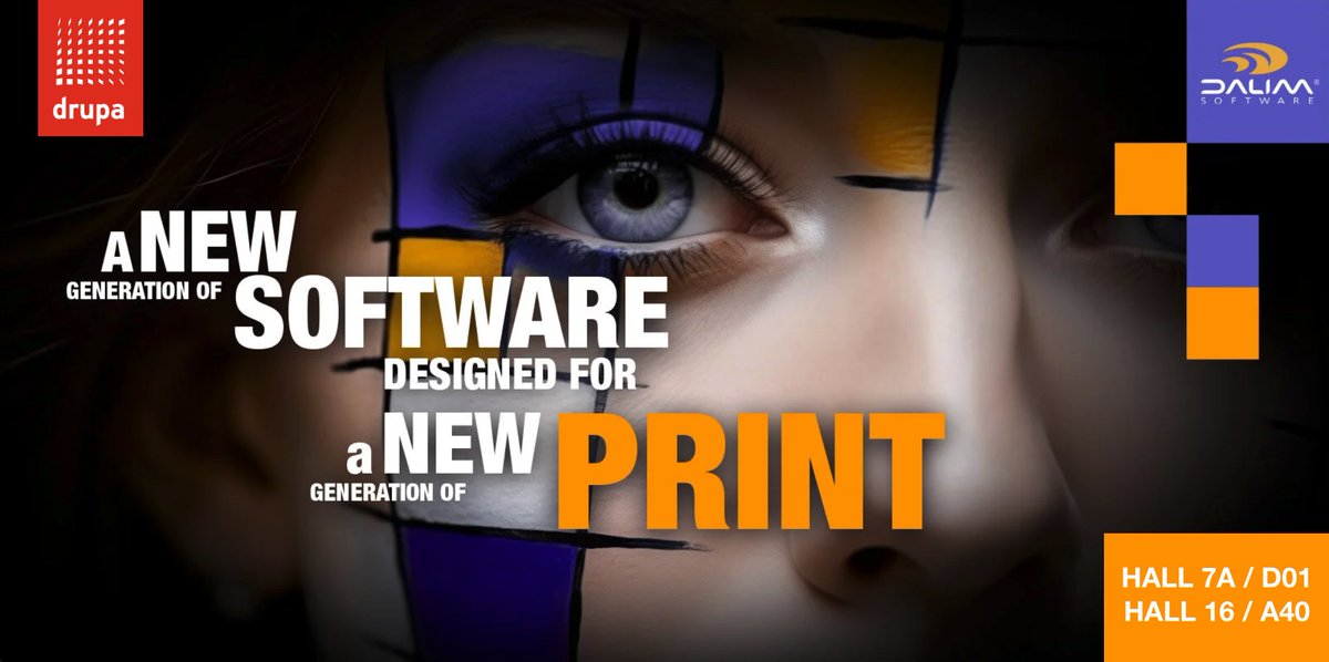 DalimSoftware's tweet image. 🚀 Off to #drupa2024! Curious about our latest? 😏 Discover next-gen solutions powered by #MACHarchitecture—#faster, #better, #smarter.

👉 Book now or visit us at HALL 7A-D01 &amp;amp; HALL 16-A40 for live demos and expert insights: drupa.dalim.com #LetsTalkDALIM