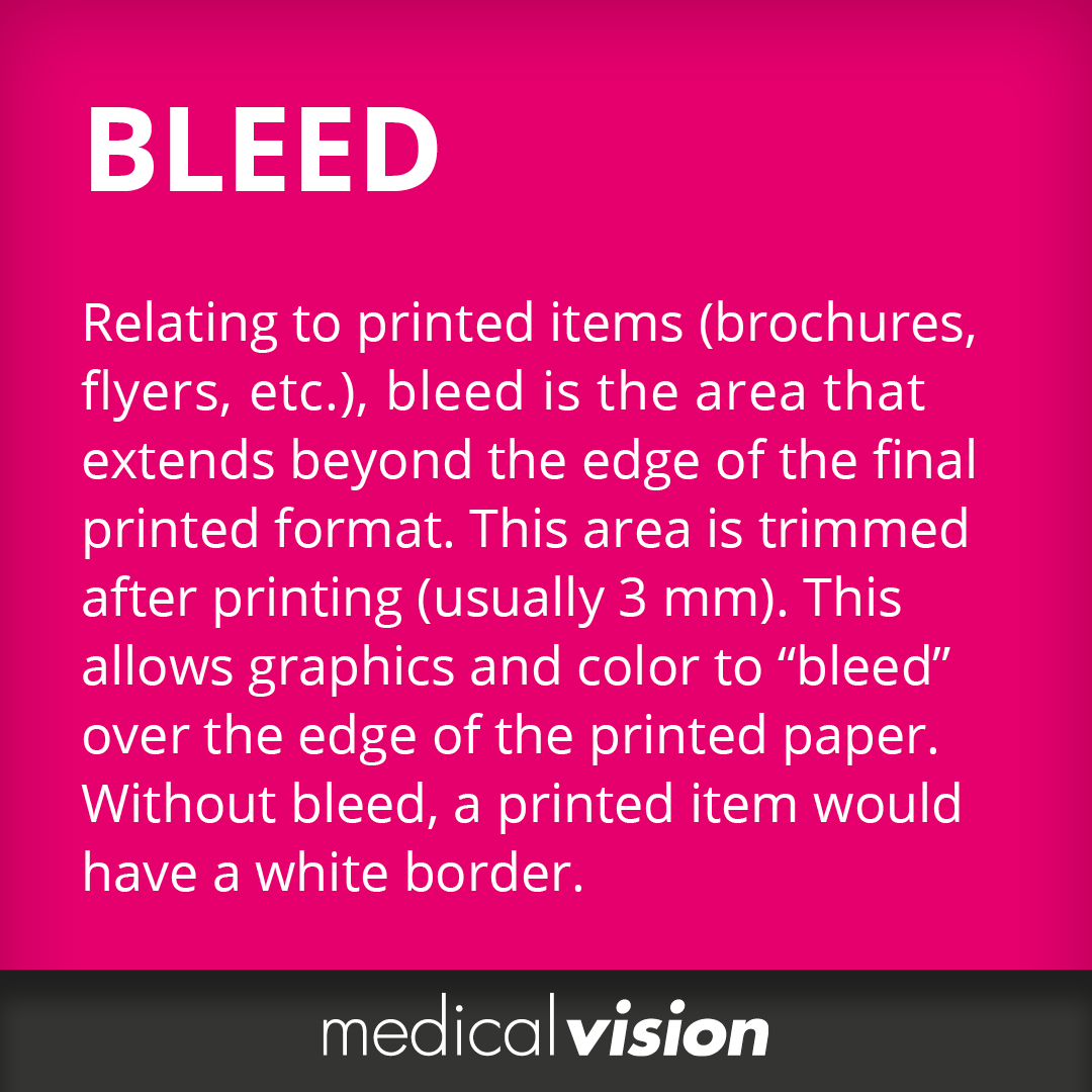💡 Design Vocabulary: What does the term “bleed” mean?

#TechTuesday #DesignVocabulary #PrintDesign #GraphicDesign #PrintingTips #DesignTips  #PrintMedia  #DesignKnowledge #DesignTerminology #PrintProduction #GraphicDesignTips #DesignEducation   #DesignProcess #PrintDesignBasics