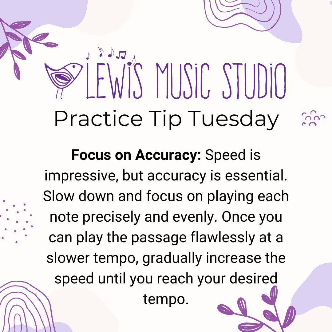 BeckiMusic's tweet image. How do you choose your starting tempo?

#SlowAndAccurate
#PracticeTips
#PlayWithPrecision
#SlowTempoPlay
#AccuracyChallenge
 #PracticingSlowly
#AccuratePlaying
#SlowTempoTechnique
#PrecisionPractice
#TempoMastery