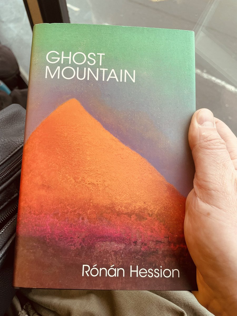 A new book in my hands, ready for reading. 

Is there any better feeling? 

#GhostMountain 

🖊️ @MumblinDeafRo 

📚 @Ofmooseandmen 

🙏 @ForumBooks 

#bookstoread #books