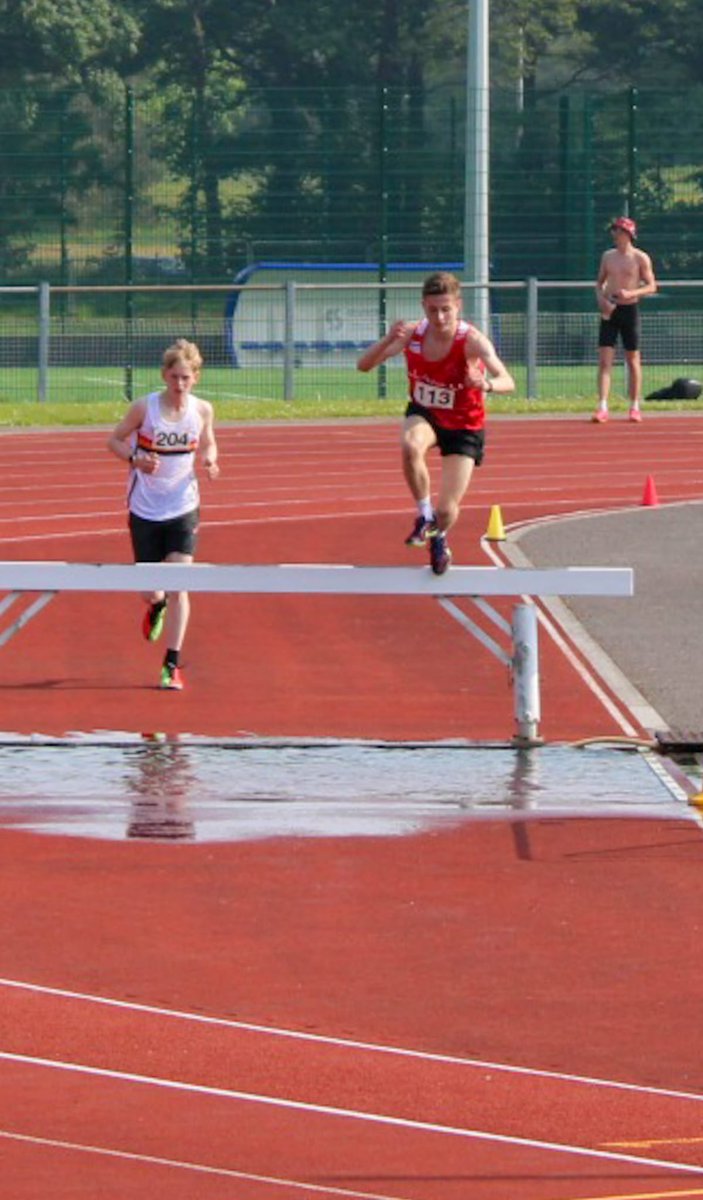 nelradrobs1's tweet photo. Great results! Well done to Lyra and Tyler competing at the West Wales Regional Champs on Sunday for the U17s. 
Lyra Roberts: PV 2.75m Gold, 1500m Steeple 5:52 PB Gold &amp; Club record;  
Tyler Weeks: 400m 59.52 PB Silver, 1500m Steeple 5.32 PB Silver 
@StJohnLloydPE https://t.co/3fdfV3QAjV