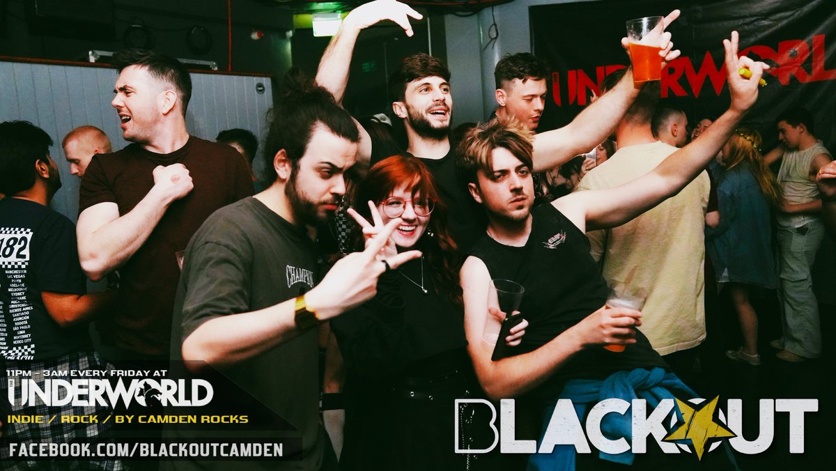 PHOTOS 📸 Down at @BlackoutCamden on Friday? The club snaps are UP! Tag, share, and we'll see you down in @TheUnderworld next weekend... 👿 View Photos 🔗 facebook.com/media/set/?set…