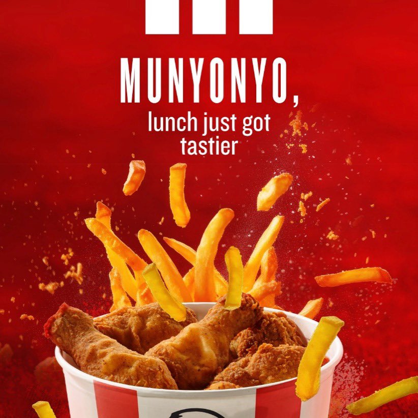 Craving finger-licking goodness? Swing by KFC Munyonyo and tame the cravings! Whether you're on the go or looking to dine in, we've got you covered. #ItsFingerLickinGood