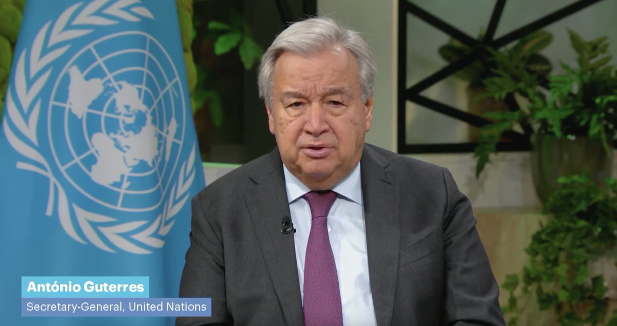 🏆 'We have a recipe for success.' @UN Secretary General @antonioguterres on the opening of the @IEA Summit on Clean Cooking says we need to clean up cooking and ensure a sustainable future for all. #LetsChangeEnergy #SDG7