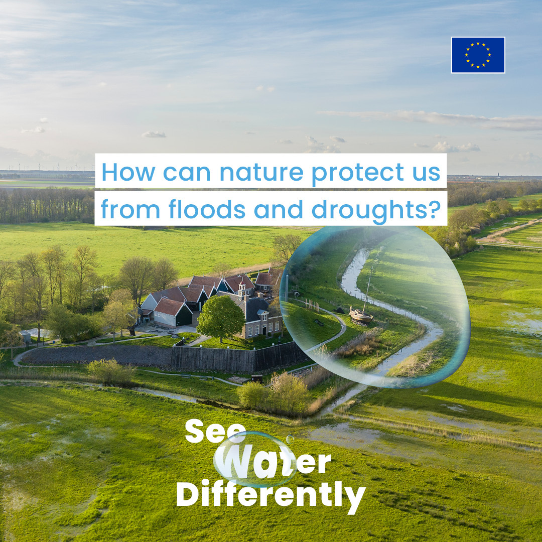 Drought is a threat to the #biodiversity on which we all depend. 🏜🌾

According to the @IPBES #LandDegradation Report, land degradation increases flood risks. 🌊

So, how can nature help us tackle natural disasters? ⬇️

environment.ec.europa.eu/topics/water/w…

@EU_ENV