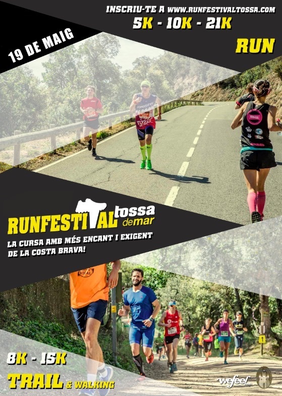 🏃🏻‍♂️🏃🏻‍♀️Més de 1.000 persones inscrites al Run Festival de diumenge a Tossa! 👉🏻 No t’ho perdis! #tossademar #esports