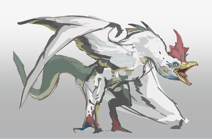 「dragon from side」 illustration images(Latest)