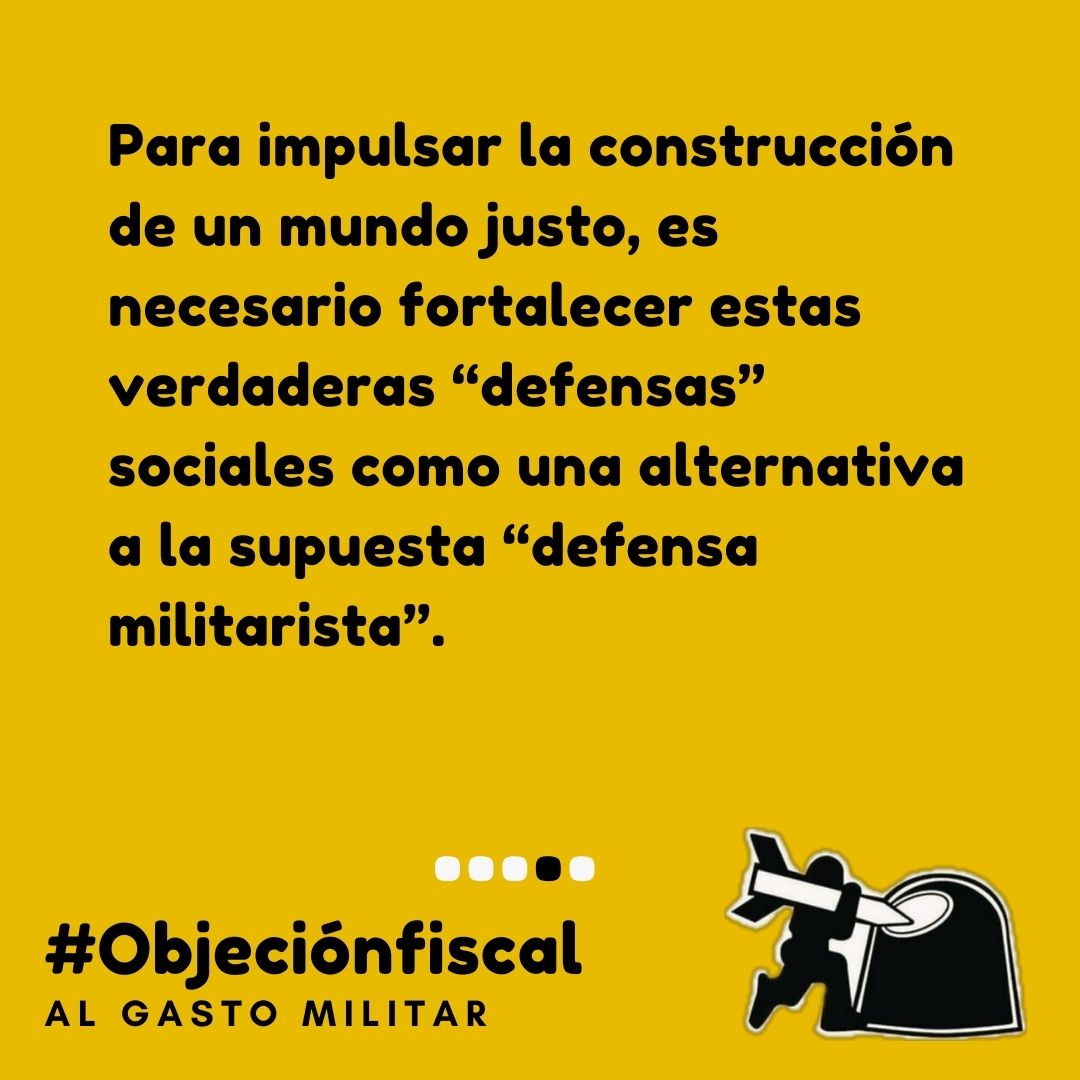 ⚡️⚡️⚡️Un año más abrimos oficinas de #ObjeciónFiscal en Bilbao, Vitoria y Donostia. Allí te ayudamos a rehacer la declaración de la renta aplicando la objeción fiscal. Desarma tus impuestos en la declaración de renta.✊ ¡NO a las guerras! 👉Más info eragozpenfiskala.org/como-se-hace-o…