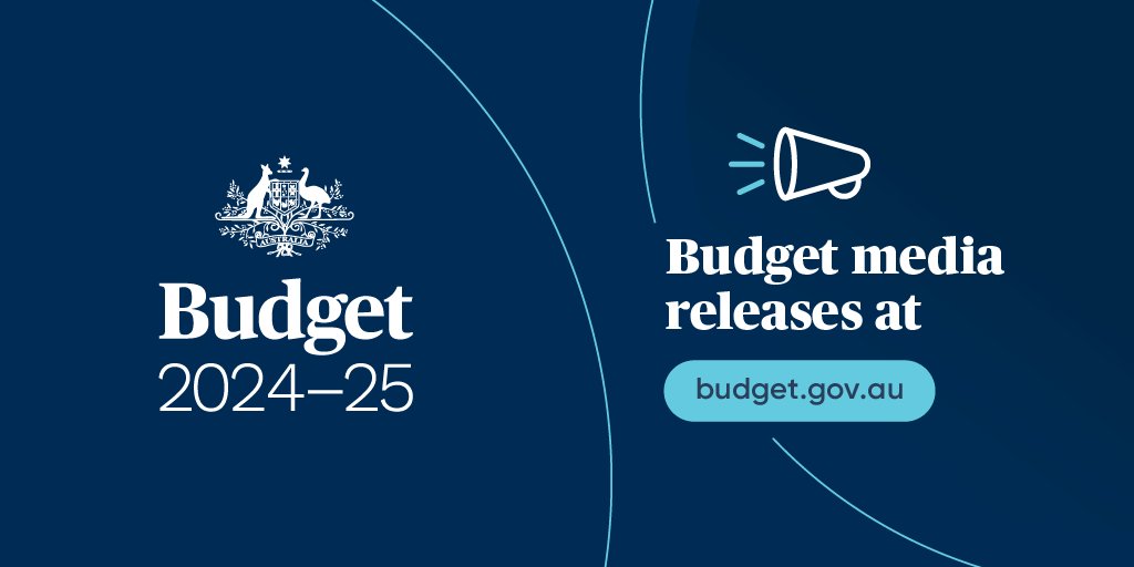 #Budget2024 media releases @ budget.gov.au/content/media.…