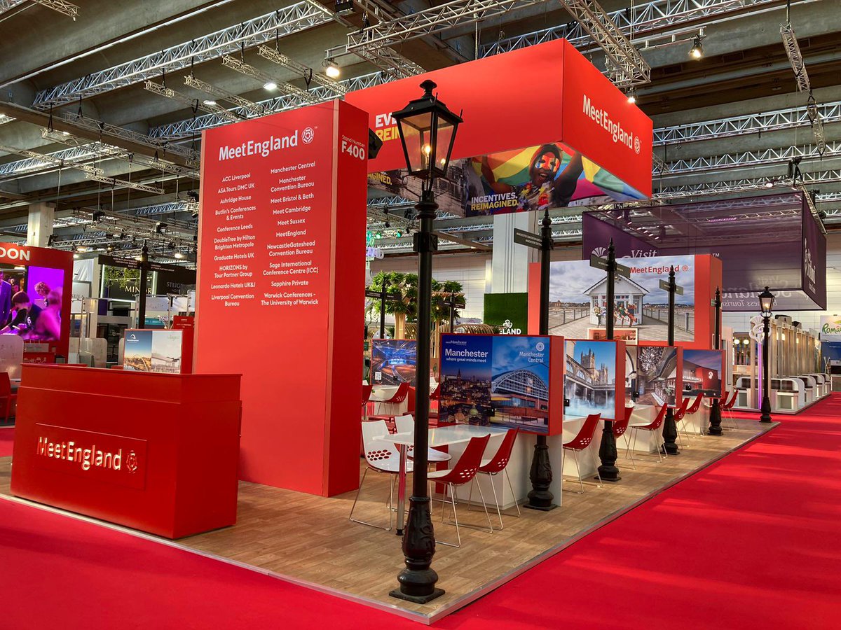 We’re all set for @IMEX_Group Day 1! 🤩 Join our Acting Head of Business Tourism, Lisa and our Business Development Manager, Suzanne on the @MeetEngland stand. The team are looking forward to sharing how we can assist with your next conference! 📍Stand F400 📆 14 - 16 May