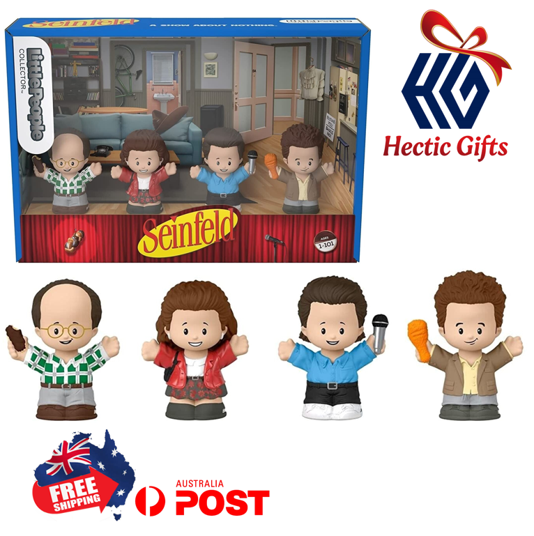 NEW Fisher Price - Little People Seinfeld Collectors Edition Set
    
ow.ly/hRfQ50O2KsY

#New #Hecticgifts #FisherPrice #LittlePeople #Seinfeld #CollectorsEdition #GiftSet #Comedy #Infants #Freeshipping #AustraliaWide #FastShipping