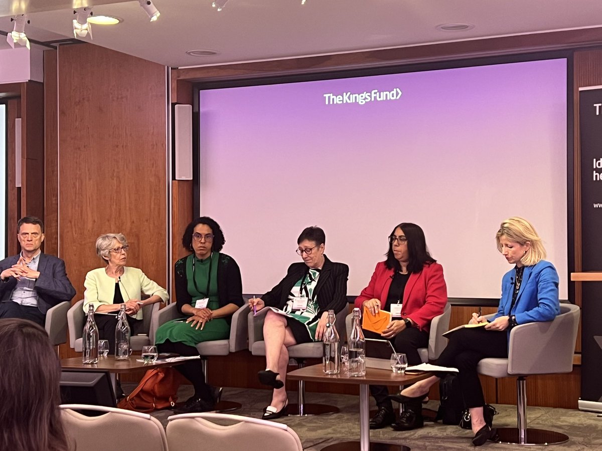 breidobrien's tweet image. Great panel discussion on whether ICSs are reaching their potential. Variation exists but feels like a case for optimism. Key is trusted relationships and changes to power dynamic &amp;amp; a different approach to traditional national oversight.   #KFICS24