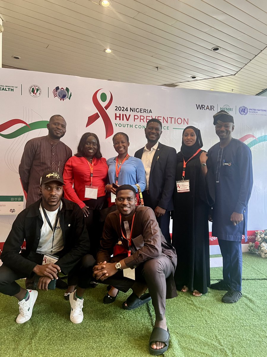 It was a fulfilling experience at the 2024 Nigeria HIV Prevention Conference where I served as co-chair of the youth pre-conference.

It will only take a MULTI-SECTORAL approach to end AIDS in Nigeria and this reechoed all through the conference.

#NHIVYPC2024  #BeAChangeAgent