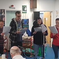 Tune in to <a href="/CHBNRadio/">CHBN Radio</a>  Radio tonight at 10 pm for Rock Lobster a comedy performed &amp; written by Jason Moyle, also starring  Jeff Jacobs and 6 other CHBN presents  Recording Engineer Mike Brown Peter Dowsett <a href="/susanpenhaligon/">susan penhaligon 〓〓</a> <a href="/RuthieeL/">Ruth Langsford</a> <a href="/GusHoneybunny/">Gus Honeybunny</a>