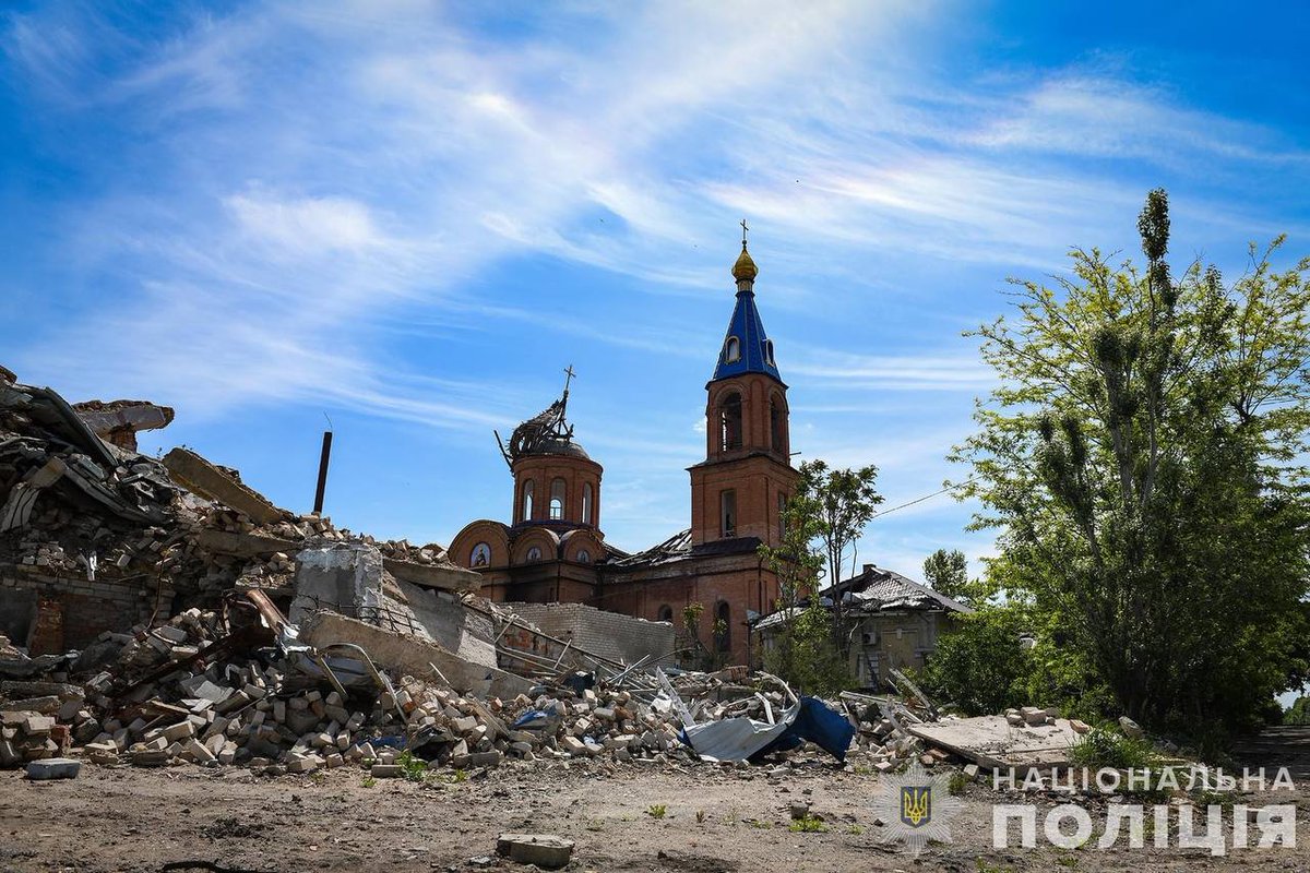 Death and destruction are russian religions. Orikhiv, Zaporizhzhia region