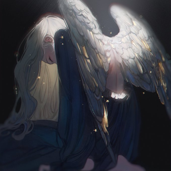 「天使 瞑目」のTwitter画像/イラスト(新着)