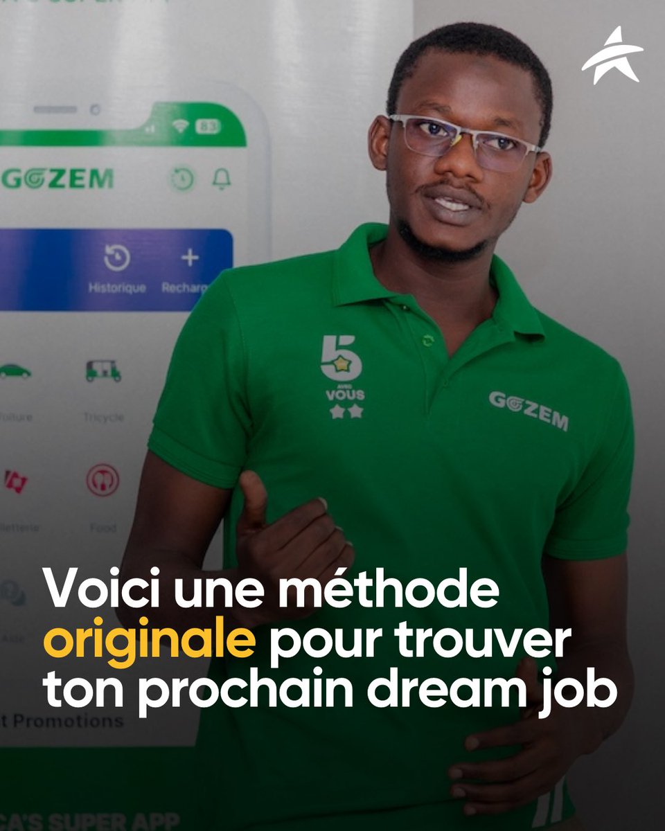 Voici une méthode originale pour trouver ton prochain Dream Job  👇🏾

Marre d’envoyer des lettres de motivation ? 

Et si tu utilisais la méthode de <a href="/gabdoulsalim/">limitless</a> notre nouvel Irawo, pour laisser venir à toi les meilleures opportunités ? 😎