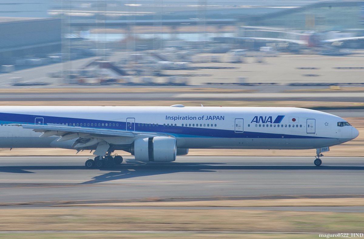 #マグロの撮影日記
66日目
All Nippon Airways Boeing777-381 JA752A RJTT/HND