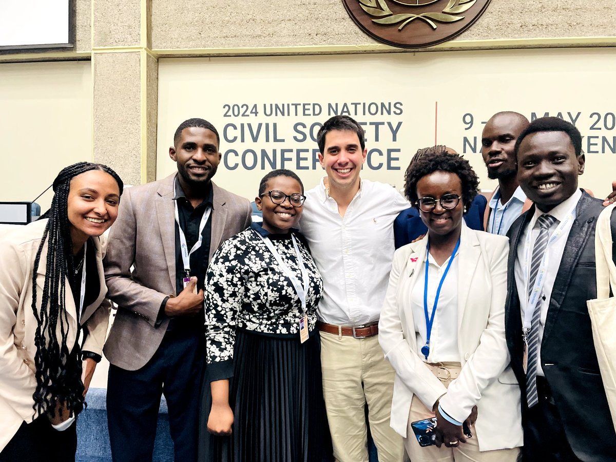 Amazing day as youth from @AUNYD_2023 among them @EugineSteph @LAkitela formally meeting the Assistant Secretary General @felipepaullier of @UNYouthAffairs @#2024UNCSC with discussions & participations in workshops road to the #SummitOfTheFuture. #MeaningfulYouthEngagement