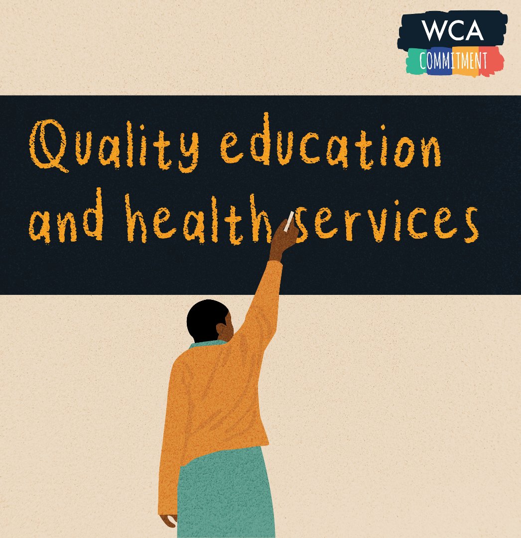 Adolescents and young people should be educated, healthy and thriving. The Nigerian ministers of Health and Education committed to achieving this through quality education and health services. #EducationSavesLives #WCACommitment #1YearAnniversary #AYP #Nigerian #UNESCO