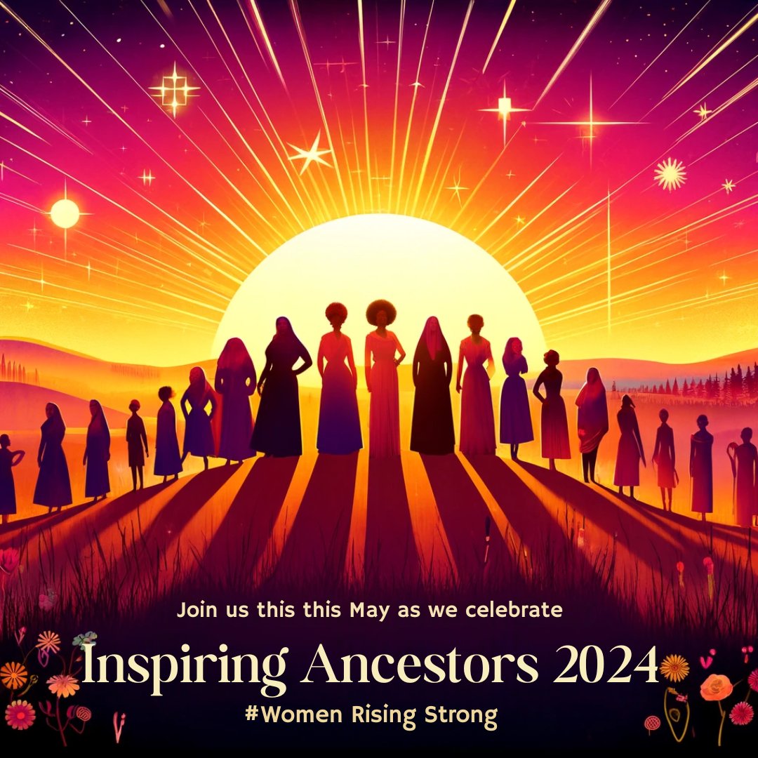 This May, join us at Women Rising Strong as we celebrate #InspiringAncestors2024. Each week, we'll explore and share the lives of remarkable women whose resilience and wisdom continue to inspire us today. Come, be inspired, and see further at sasterling.com