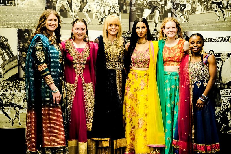 We’ve had a long relationship with @DCFCWomen and it was great to see members of the team attend in traditional Punjabi attire. All looked 🌟