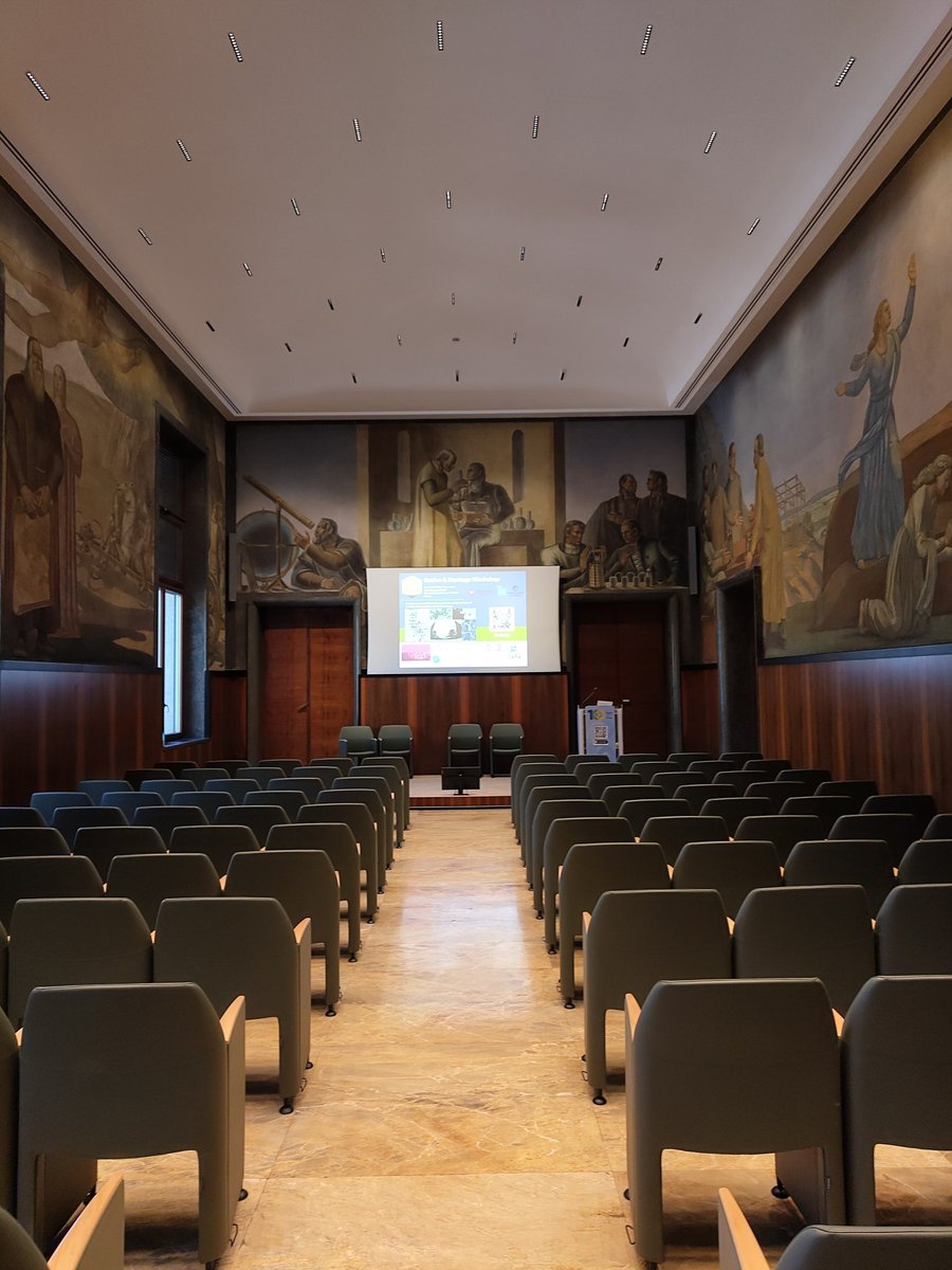 Ready for the first Omics and Heritage Workshop? A few hours left until the beginning of the first session! @ibbs_online @AMIposts @AMI_LAMJournal @CNRsocial_ @SapienzaRoma @ELIXIREurope #microbiology #metagenomics #heritage