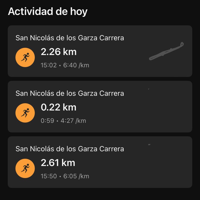 Cambio de chip 
Inicio semanal de entreno 🏃🏻‍♂️
💯 % actitud positiva 🤠

@ibalopma 
#KMxELA #TemploRunner
@ReyLoborebelion 
#CorrerMeHaEnseñado
#MeEncantaCorrer
#DiosCorreConmigo
#AquíYaSeCorrio @ManicomioRunner @ComuniRunners @pasion_running

#ViveMejor
#ViveSano
#MuereSano