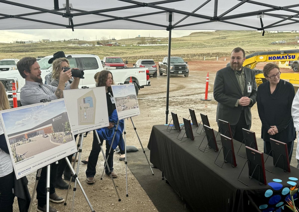 Groundbreaking started for Phase 2 of my clinic. We are already at 7200 patients and growing rapidly. We'll build an additional 60,000 square feet.