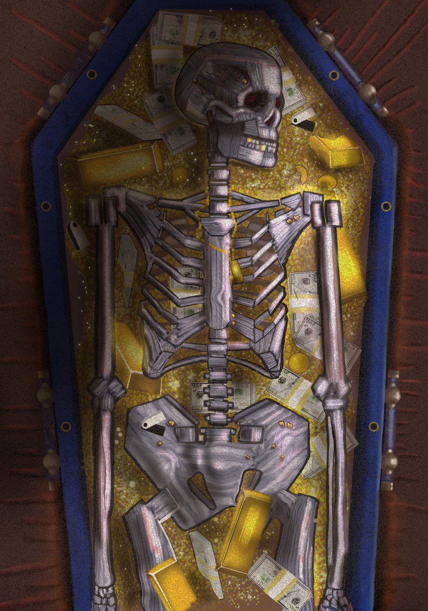 QT your skull art.

Cold storage.