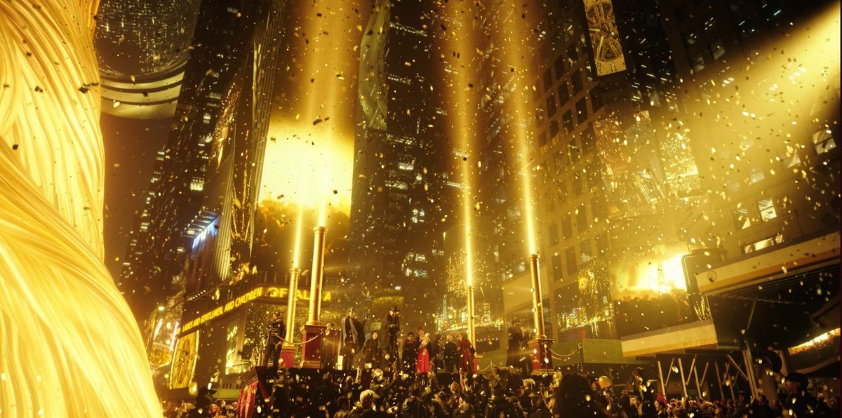 DiscussingFilm's tweet image. The visuals of Francis Ford Coppola’s ‘MEGALOPOLIS’.