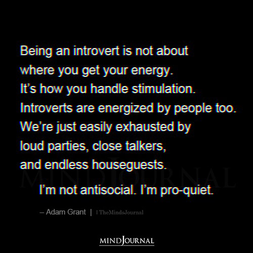 Introversion isn't about avoiding people; it's about valuing quiet and finding energy in solitude. Embrace the power of 'pro-quiet' living. #IntrovertLife #EmbraceYourself #QuietStrength