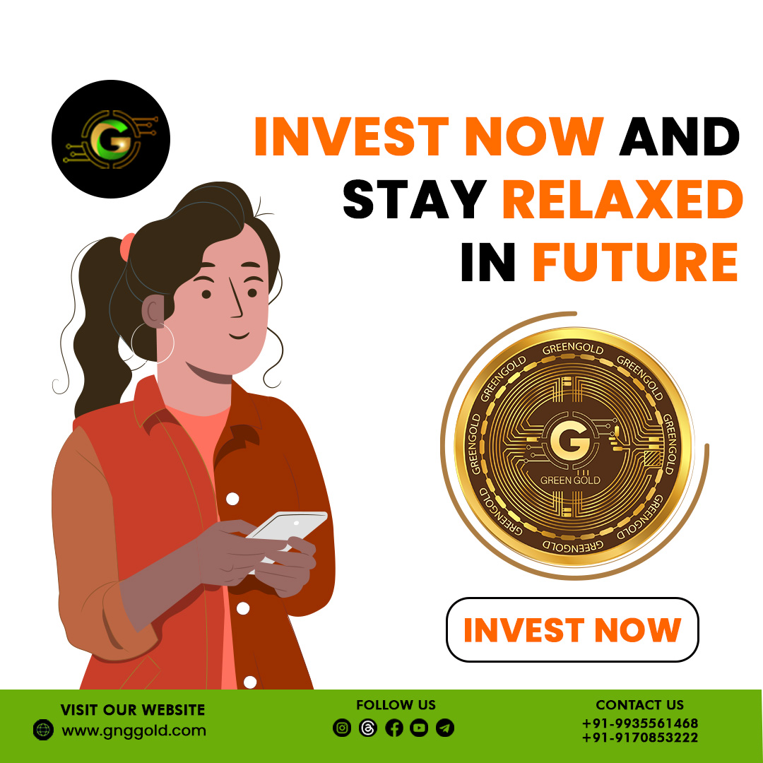 Invest Now and Stay Relaxed in Future🪙💫✨
.
.
Invest in GreenGold💚📈✨
.

#cryptogoals #financialfreedom #cryptoinvestment
#tradingcrypto #gnggoldcommunity #cryptoeducation
#gnggoldinvestment 
.
Disclaimer: Nothing on this page is financial advice, please do your own research!