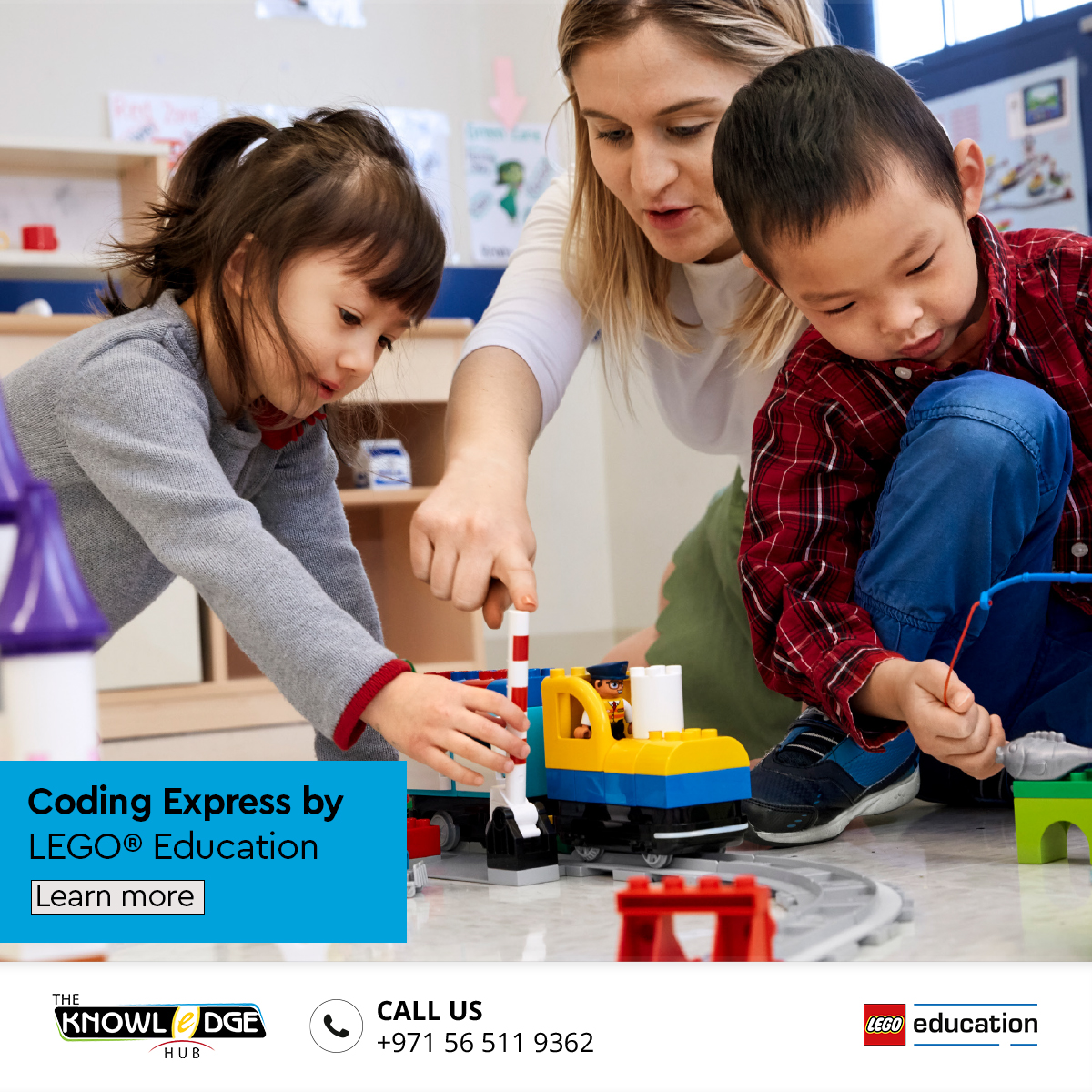 Knowledgehubdxb's tweet image. 🚦 Calling all little coders and adventurers! 🚂 Let's hit the road with the Coding Express App and Set! 🌟 Explore traffic rules, zoom through road adventures, and master coding concepts along the way! 📱✨ It's learning made FUN-tastic! 🛑 #LegoCodingExpress