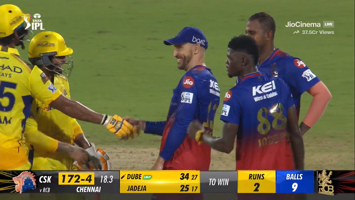 RCB fans excuses on May 18
- Rigged pitch
- Rigged league
- fixed match
- it's not Virat Kohli fault
- We won 💖
- Faf du Plessis is a Fr@ud
- men's cricket is not real
- We have WPL trophy 
- Our bowlers are 🗑️
🤣
We are the most shomeless & usel€ss fc in IPL history
#RCBvsCSK