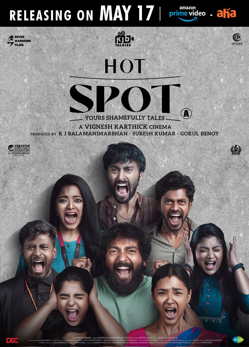 Ulaga OTT varalaatril mudhal muraiyaaga, Oru MALAYALA padam, muzhukka muzhukka TAMIZHil ❤️ Pureelaya?🤨 Idha paarunga puriyum 😉 🔗youtu.be/ahNa3if5S7Y Let’s connect with #HotSpot from May 17th Will be streaming on @PrimeVideoIN and @ahatamil @vikikarthick88 @KJB_Talkies