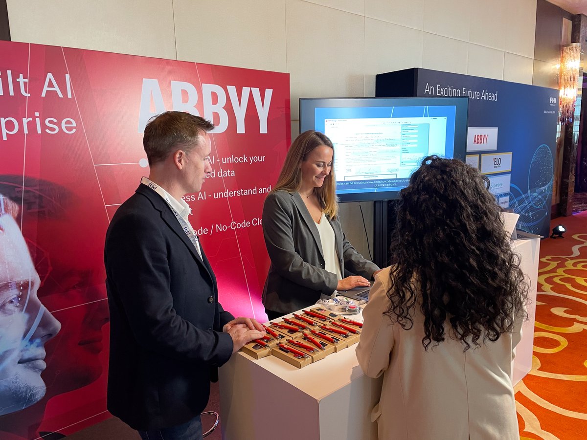 ABBYY is excited to be attending the 9th Information Capture Conference, hosted in Dubai by PFU. Gain insights on innovations in #AI, #documentcapture, and #infomanagement by visiting our booth, presentation & breakout session. 👋 Explore ABBYY Vantage: hubs.li/Q02x23lp0