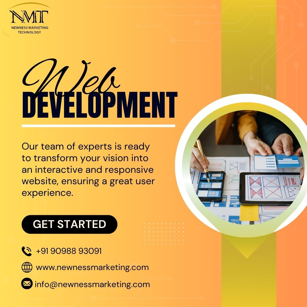 Ready to get started? Contact us today for a free consultation and let's turn your vision into reality! 📞💬 #WebDevelopment #NewnessMarketing #WebsiteDesign #DigitalTransformation #OnlinePresence 
#mumbai #newnessmarketing #famemma #mahrashtra