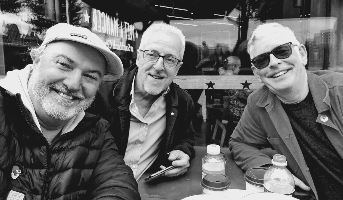 comgavrob's tweet image. The Three Musketeers  - then and now 😂
#touring #theatre #devised