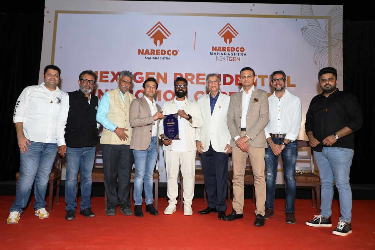 Ridham Gada, Partner at Prem Group, a renowned realty group based in Mumbai, has been elected as the new President of NAREDCO Maharashtra NEXTGEN, the vibrant youth wing of the organization. Read more: lnkd.in/dhjYtcyr #construction #infrastructure #realestate