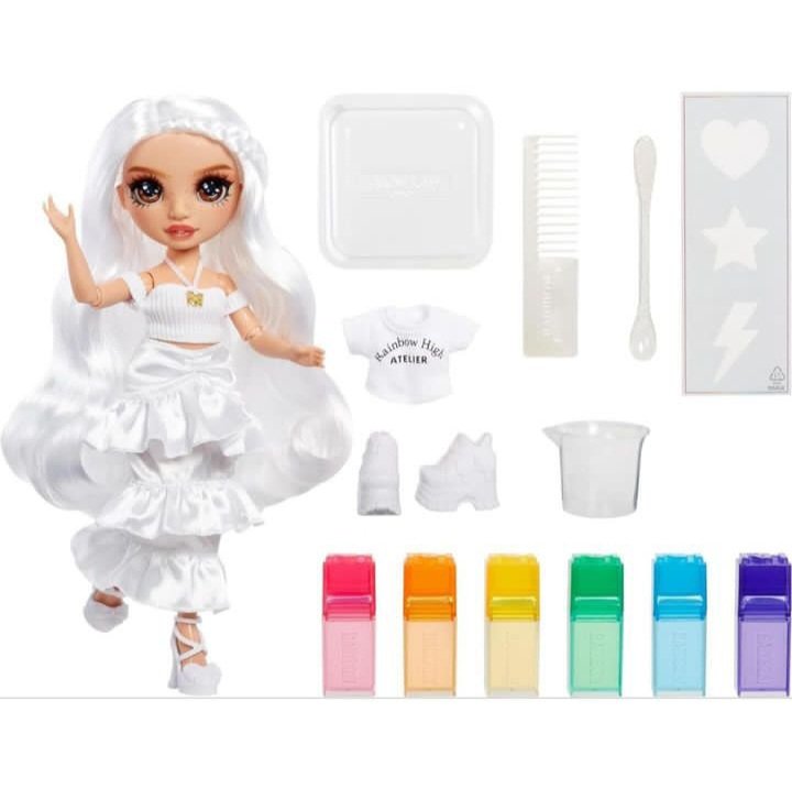 We have even more new leak pictures for the new Rainbow High Watercolor and Create dolls! Credit for these pictures goes to ashton.silverstone on Instagram!🖤💜 For an RH Rerand release, these dolls are far from the worst that I have seen.