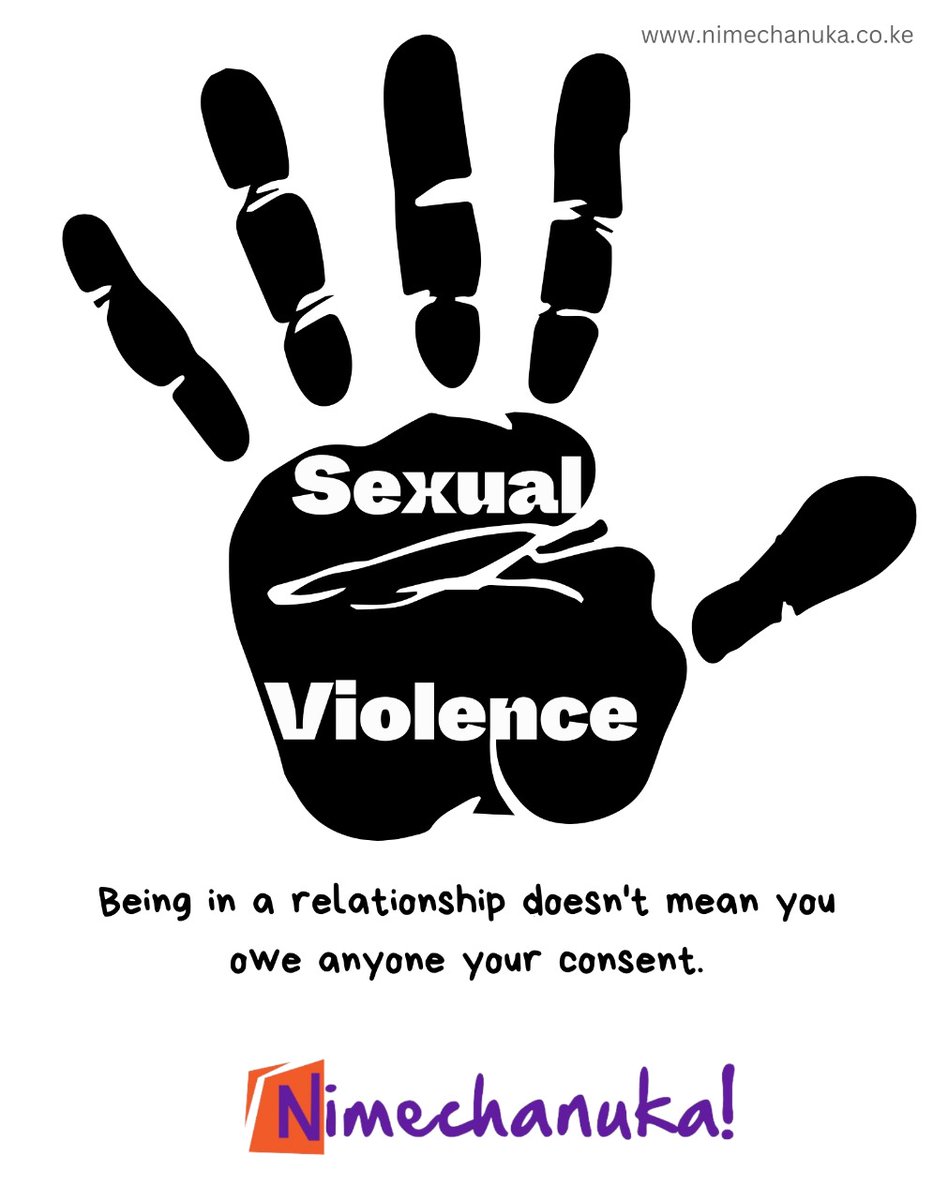 Did you know? Approximately 14% of women aged 15-49 in Kenya have experienced sexual violence at least once in their lifetime. Know that it's okay to say 'no' at any time, and being in a relationship doesn't mean you owe anyone your consent. #ConsentMatters #KnowYourRights